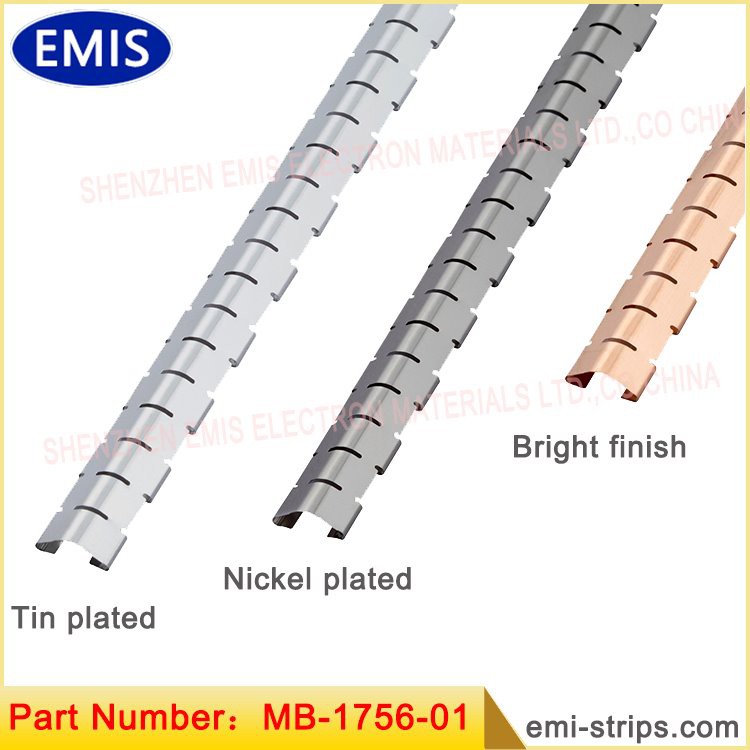 이중 슬롯 BeCu 핑거 스톡